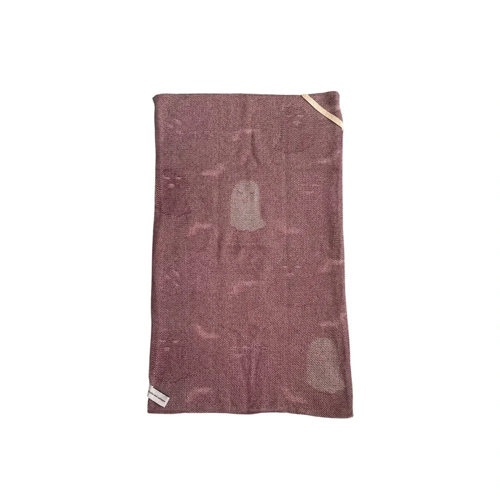 Halloween Ghost Bat Knit Hand Towel Pink Cotton by Cupcakes and Cashmere